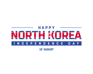 Independence Day of North Korea, I love North Korea, Independence Day, North Korea, Happy Independence Day, National Day, Freedom, 15th August, Wallpaper, North Korea Independence, Design, Flag, Icon