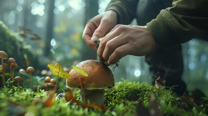 mushroom in the forest