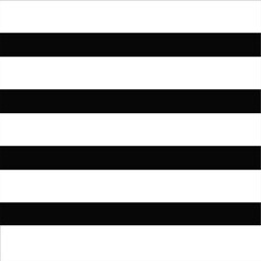 Striped seamless pattern with horizontal line. Black and white fashion graphics design. Strict graphic background. Retro style. Template for wallpaper, wrapping, textile, fabric. Vector Illustration.