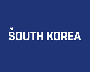 Independence Day of South Korea, I love South Korea, Independence day, South Korea, Happy Independence day, National Day, 15th August, freedom, South Korea, Independence, Vector, Flag, Heart, Icon