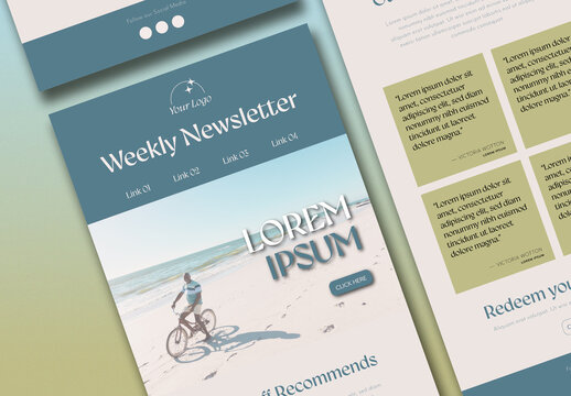 Clean & Minimal Email Newsletter