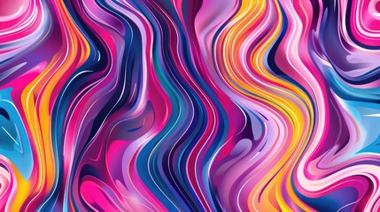 Fototapeta premium The Trendy New Colorful Pattern Background