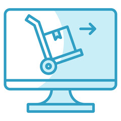 E-Procurement  Icon Element For Design