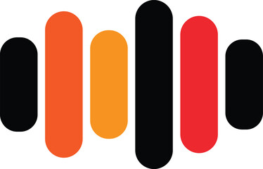  COLORFUL PODCAST VECTOR ICON DESIGN