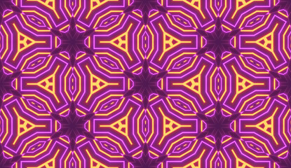 Neon Line Motion Abstract Seamless Pattern Background