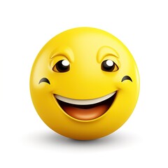 Fototapeta premium 3d smiley face