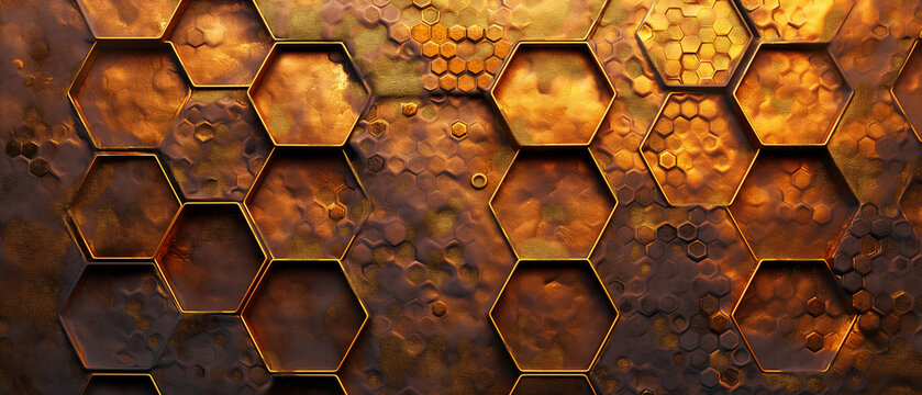 Intrincado Panal: La Belleza Texturizada de la Naturaleza