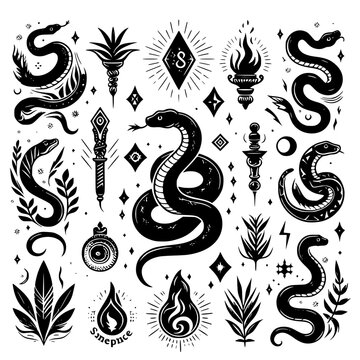 design elements of snake