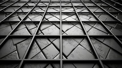 Gridlocked In Black And White