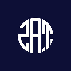 zat circle logo design