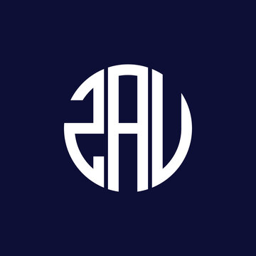zau circle logo design