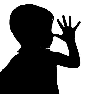 Isolated Girl Child Gesture Taunting Teaser PNG