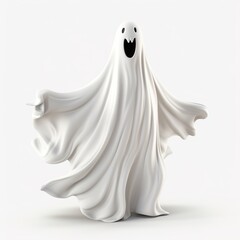 white ghost halloween