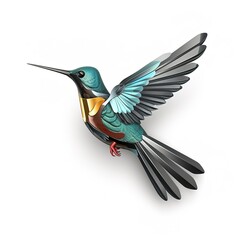 Fototapeta premium hummingbird in flight