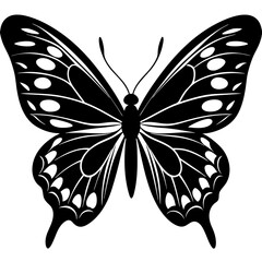 butterfly vector illustration, butterfly isolated on white, butterfly silhouette, butterfly vector art