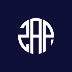 zap circle logo design