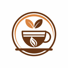 coffee logo vector art illustr