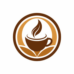 coffee logo vector art illustr