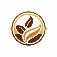 coffee logo vector art illustr