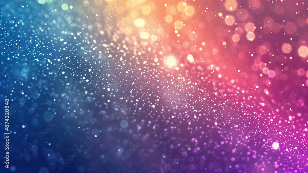 Poster gradient shiny rainbow colorful techno background: a vibrant and shiny gradient background featuring