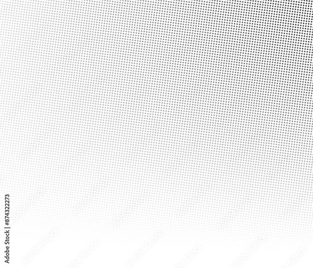Poster transparency halftone effect. black gradient fade transparent