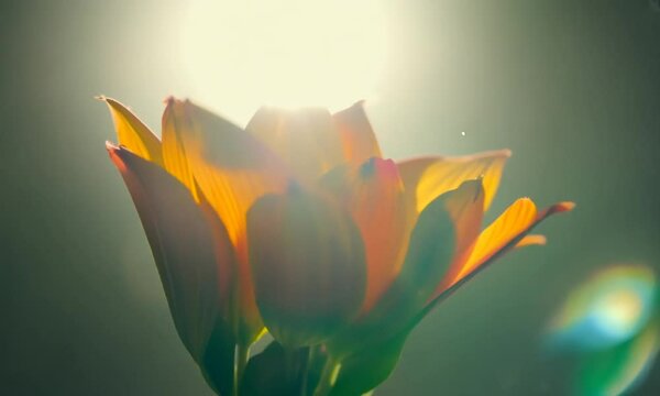 Magnifique fleur qui s'ouvre 