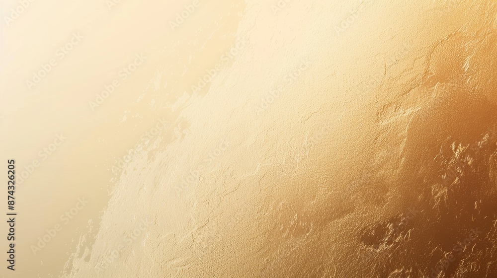 Poster high-resolution image of an abstract hush beige color gradient minimalist background , noise texture