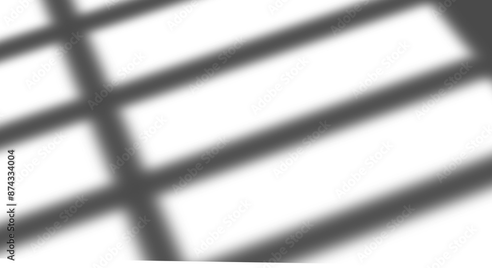 Poster leaves and window shadow overlay effect