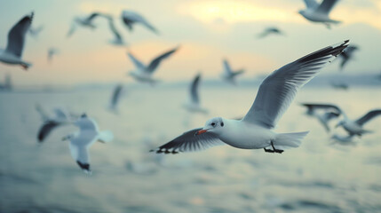 Obraz premium Aviary Wonders: Birds in Their Natural Habitats