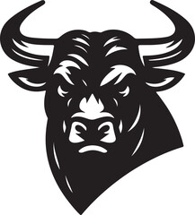 bull head silhouette