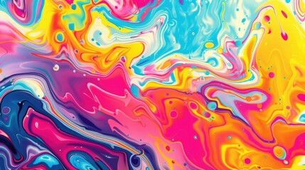 Fototapeta premium Colorful pattern melting for textile ceramic tiles and design