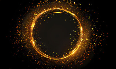 abstract background with circles