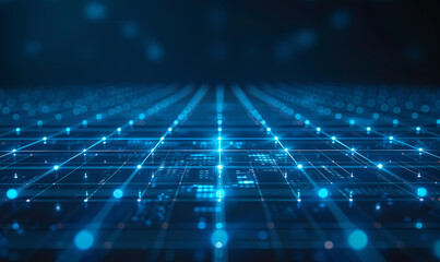 abstract blue background with lines