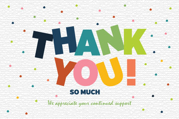 Innovative  Thank You Greeting Card with a Creative Slide Message for Online and Deck Use 