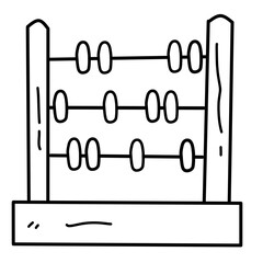 Doodle mathematics icon
