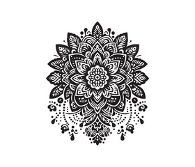 Mehndi lace vector design,awesome Mehndi lace svg,high resolution printable Mehndi lace artwork.