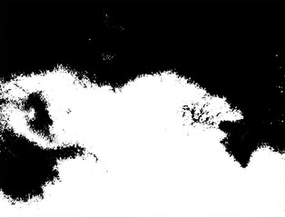 Rustic splash vector texture. Abstract background. Weathered surface and shape. Dirty and damaged backdrop.