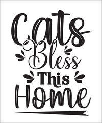 Cats bless this home