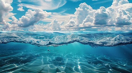 Fototapeta premium underwater sea scape
