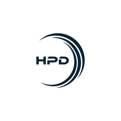 HPD logo. H P D design. White HPD letter. HPD, H P D letter logo design. H P D letter logo design in GOLD, GOLDEN LOGO, THREE, style. letter logo set in one artboard. H P D letter logo vector design.	