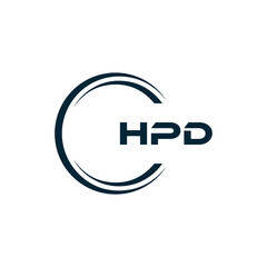 HPD logo. H P D design. White HPD letter. HPD, H P D letter logo design. H P D letter logo design in GOLD, GOLDEN LOGO, THREE, style. letter logo set in one artboard. H P D letter logo vector design.	