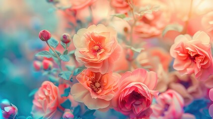 Nature's Beauty: Aesthetic Flower Background Wallpaper