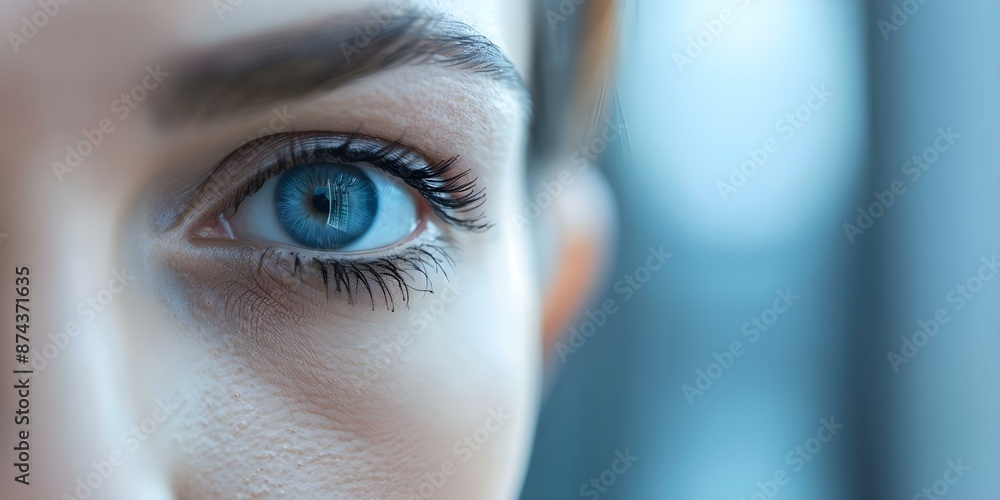 Aufkleber facial recognition biometric security system for authentication purposes. concept security, facial r