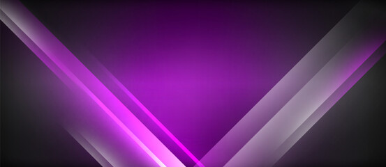 Neon glowing circle rays, light round lines in the dark, planet style neon wave lines. Energetic electric concept design for wallpaper, banner, background