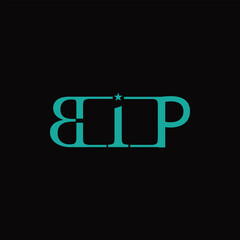 BIP letter logo design for company ,B I P creative vector design