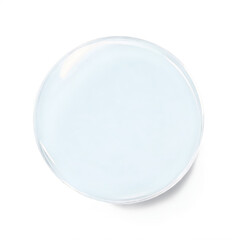 Sy and lightweight transparent substance with a glossy finish..
