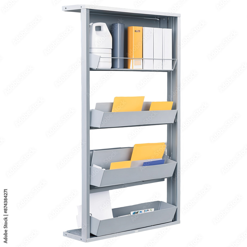 Fototapete A versatile storage solution with a gridlike design typically mounted on a wall to keep frequently used items within easy reach..