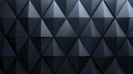 Fototapeta premium Dark Geometric Tile Pattern