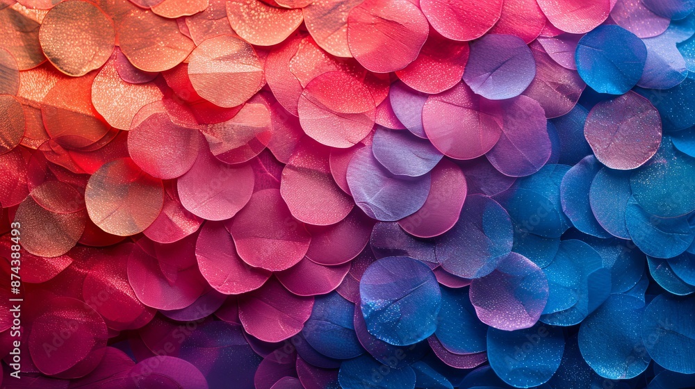 Poster gradient textures visual impact: a photo showcasing gradient textures