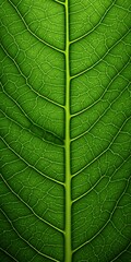 Obraz premium Natural macro closeup texture background of a leaf